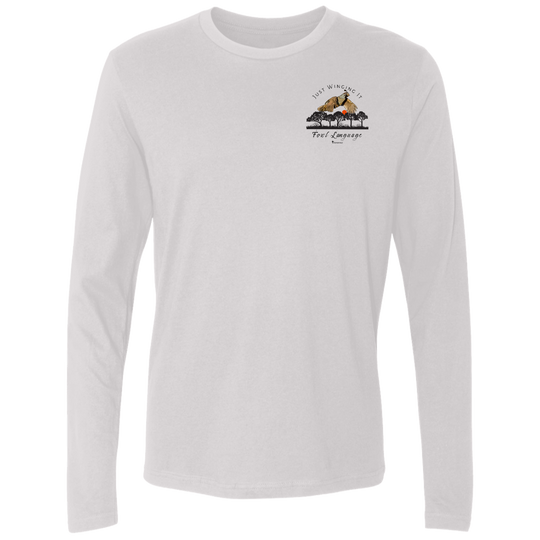 Just Winging It™ - Mens Tshirt - LS