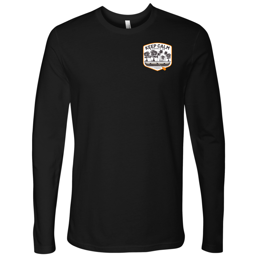 Keep Calm Canoe - Mens Tshirt - LS - Suwannee™