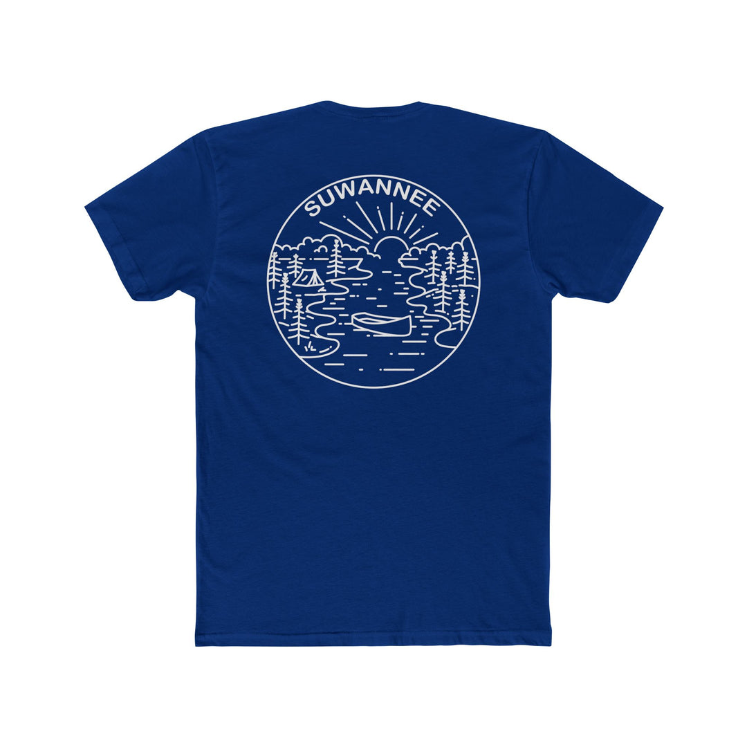 Camping Serenity Scene :: Mens Tshirt - SS :: Suwannee™