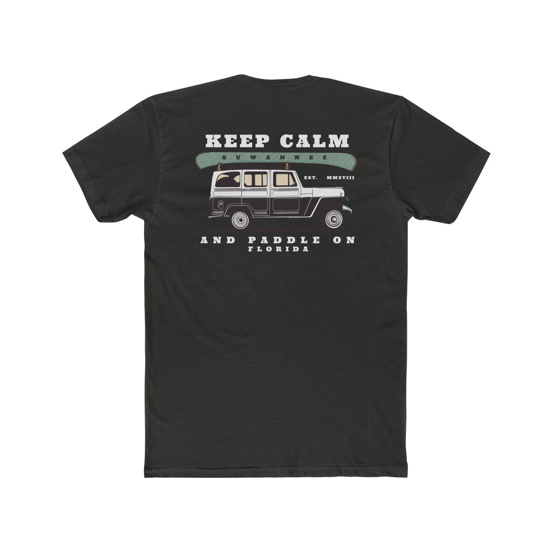 Keep Calm & Paddle On - Mens Unisex Tshirt - SS - Suwannee™