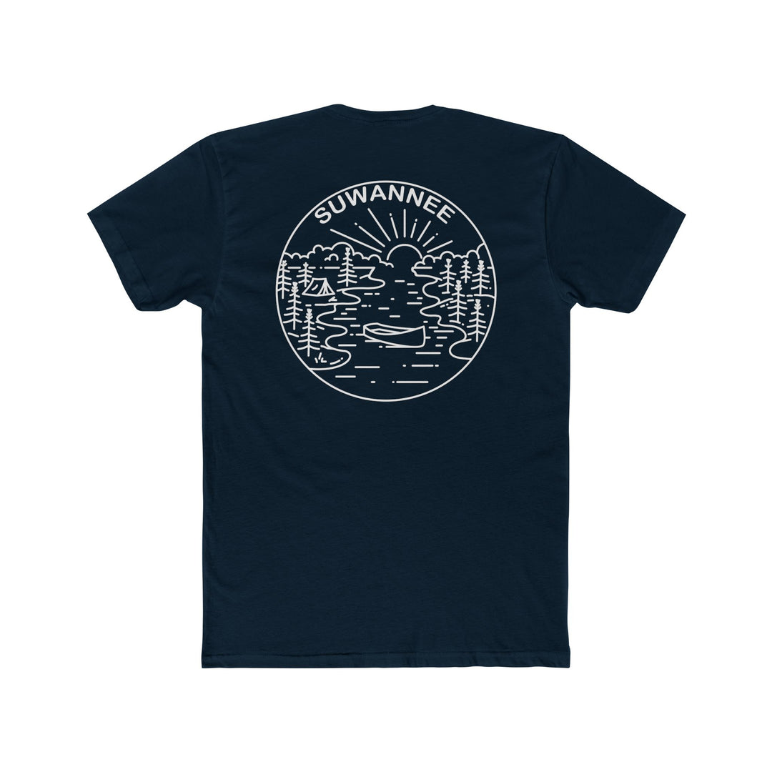 Camping Serenity Scene :: Mens Tshirt - SS :: Suwannee™