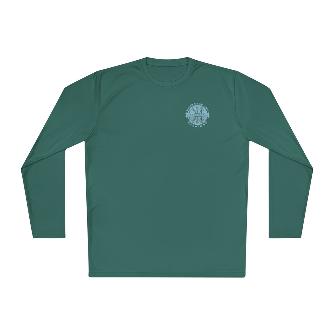 Canoe Adventure :: Mens LS Performance :: Keep Calm Paddle On™
