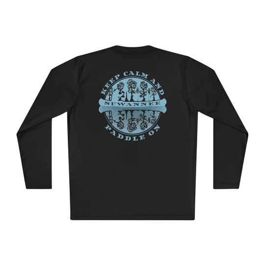 Canoe Adventure :: Mens LS Performance :: Keep Calm Paddle On™