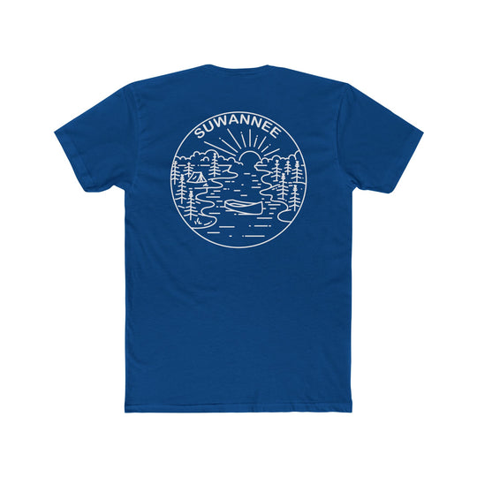Camping Serenity Scene :: Mens Tshirt - SS :: Suwannee™