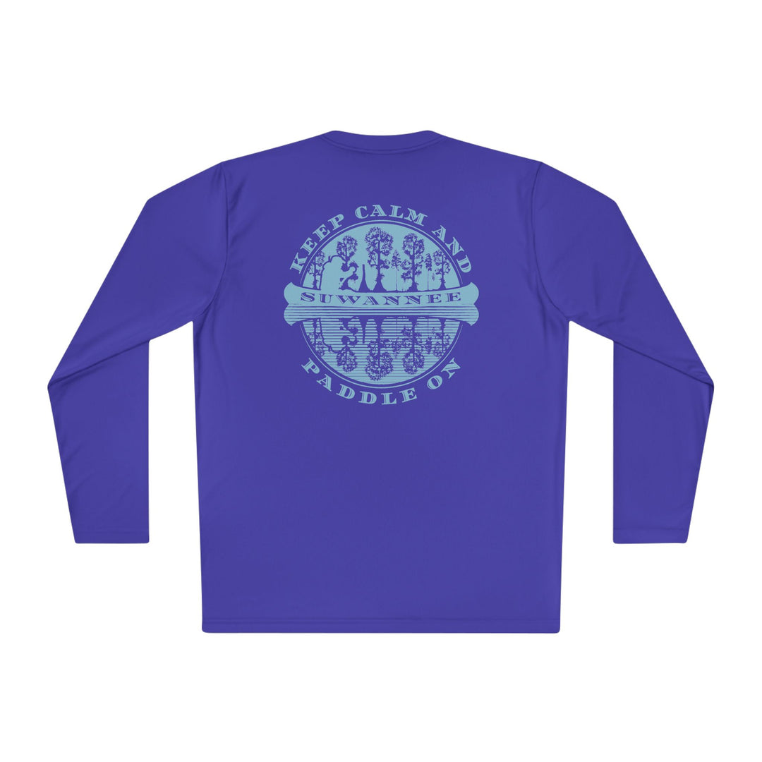 Canoe Adventure :: Mens LS Performance :: Keep Calm Paddle On™
