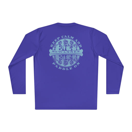 Canoe Adventure :: Mens LS Performance :: Keep Calm Paddle On™