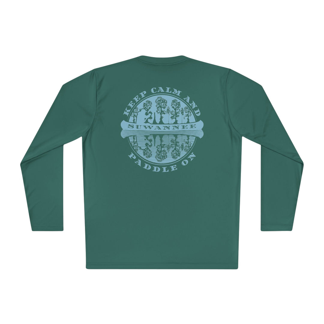 Canoe Adventure :: Mens LS Performance :: Keep Calm Paddle On™