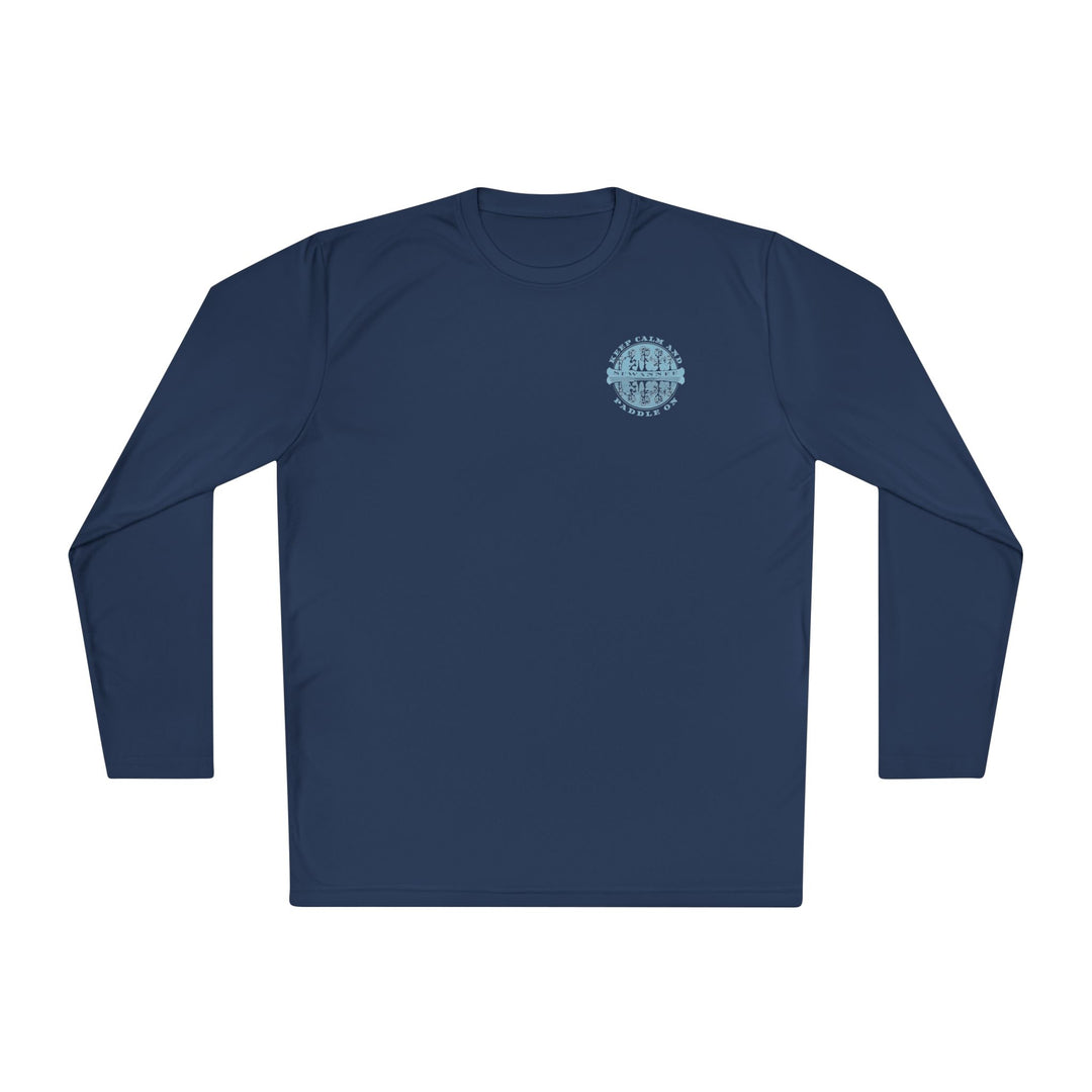 Canoe Adventure :: Mens LS Performance :: Keep Calm Paddle On™
