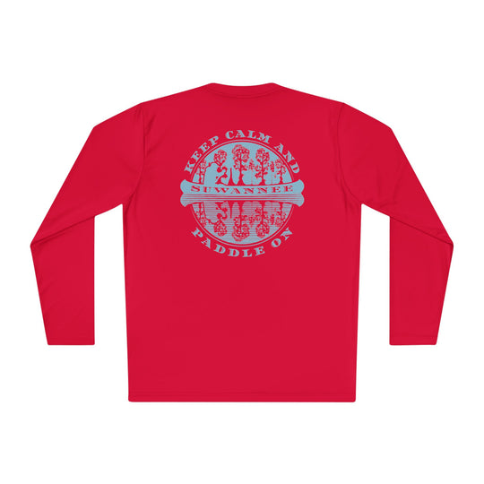 Canoe Adventure :: Mens LS Performance :: Keep Calm Paddle On™