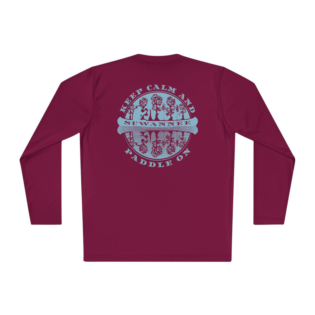 Canoe Adventure :: Mens LS Performance :: Keep Calm Paddle On™