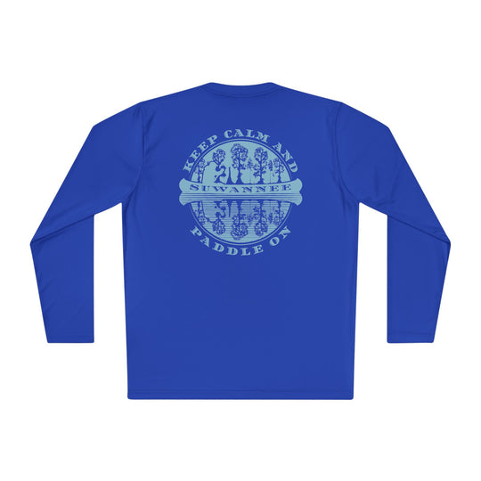 Canoe Adventure :: Mens LS Performance :: Keep Calm Paddle On™