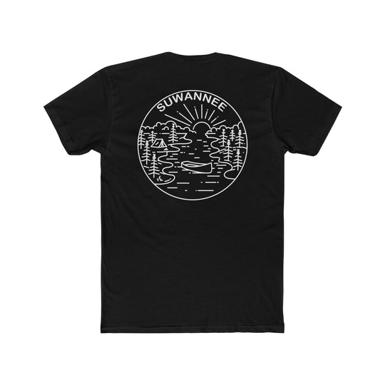Camping Serenity Scene :: Mens Tshirt - SS :: Suwannee™
