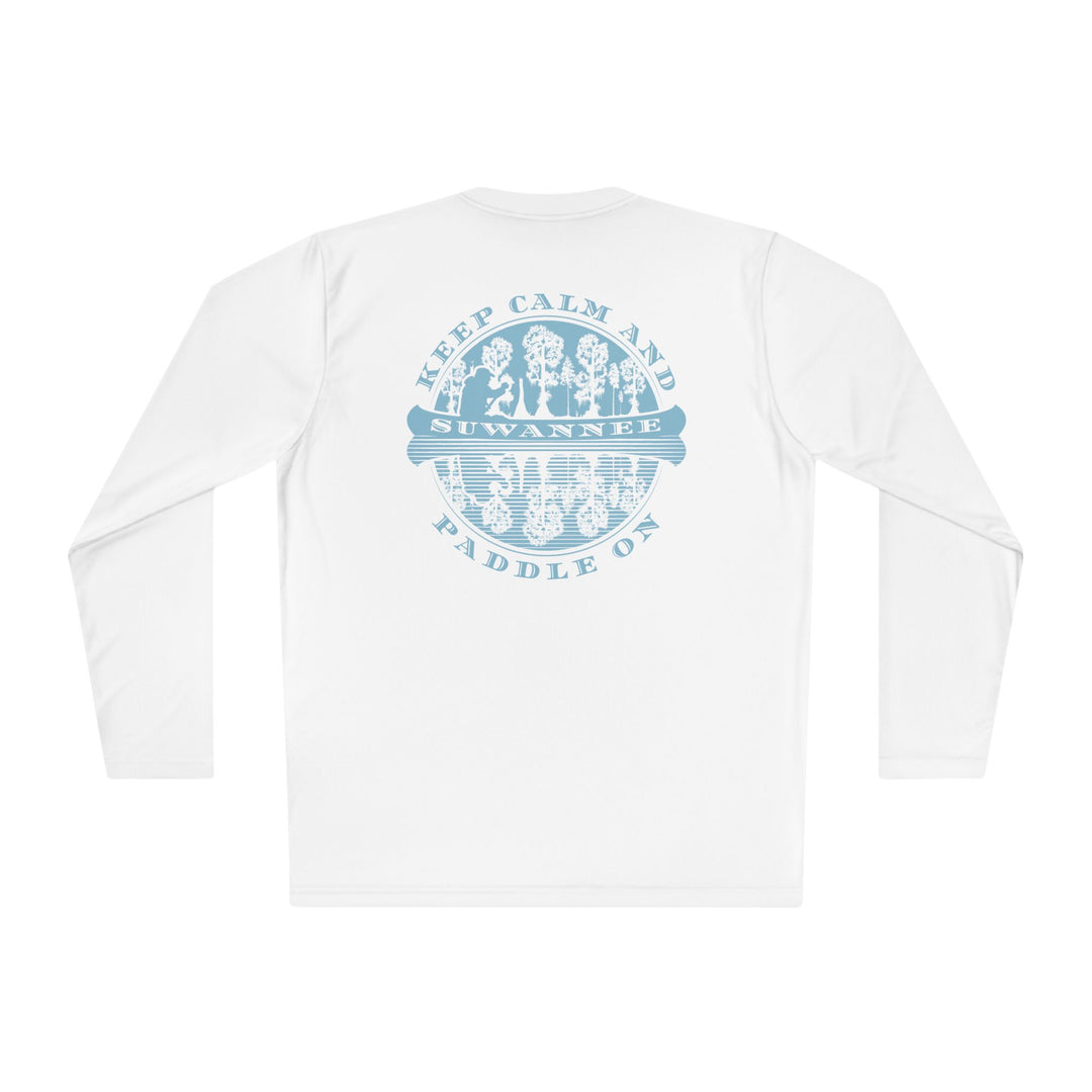 Canoe Adventure :: Mens LS Performance :: Keep Calm Paddle On™