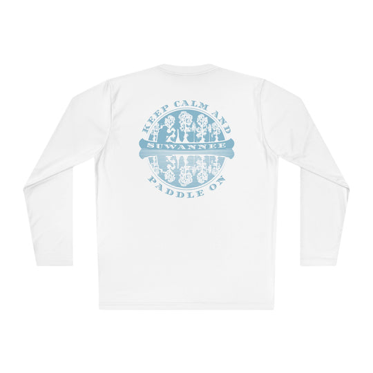 Canoe Adventure :: Mens LS Performance :: Keep Calm Paddle On™