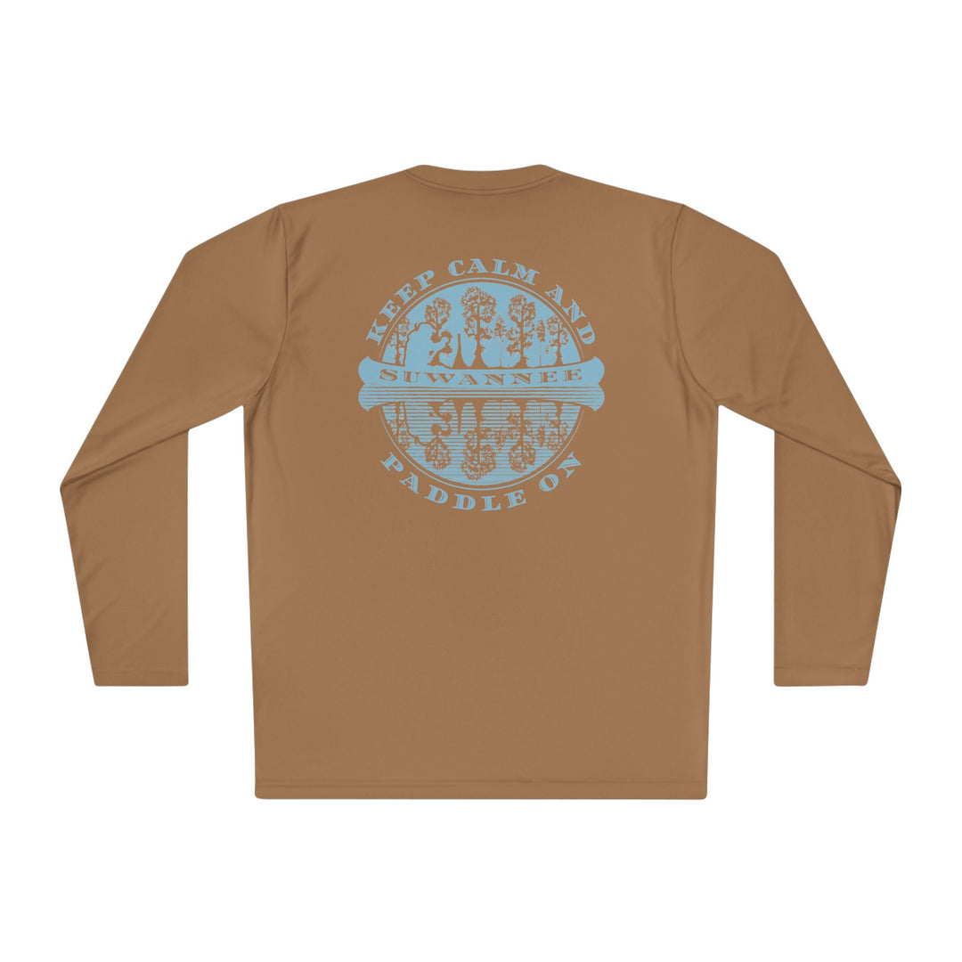 Canoe Adventure :: Mens LS Performance :: Keep Calm Paddle On™