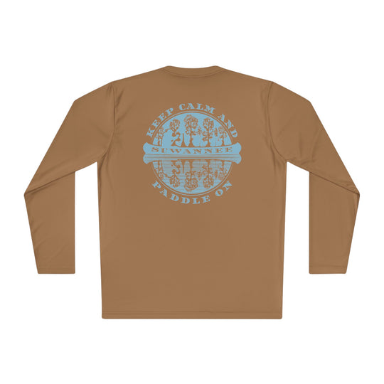 Canoe Adventure :: Mens LS Performance :: Keep Calm Paddle On™