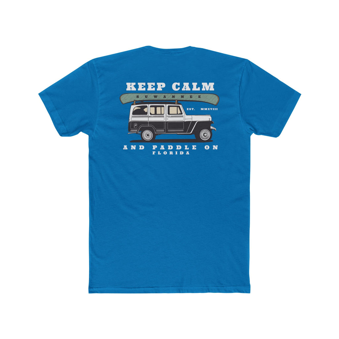 Keep Calm & Paddle On - Mens Unisex Tshirt - SS - Suwannee™