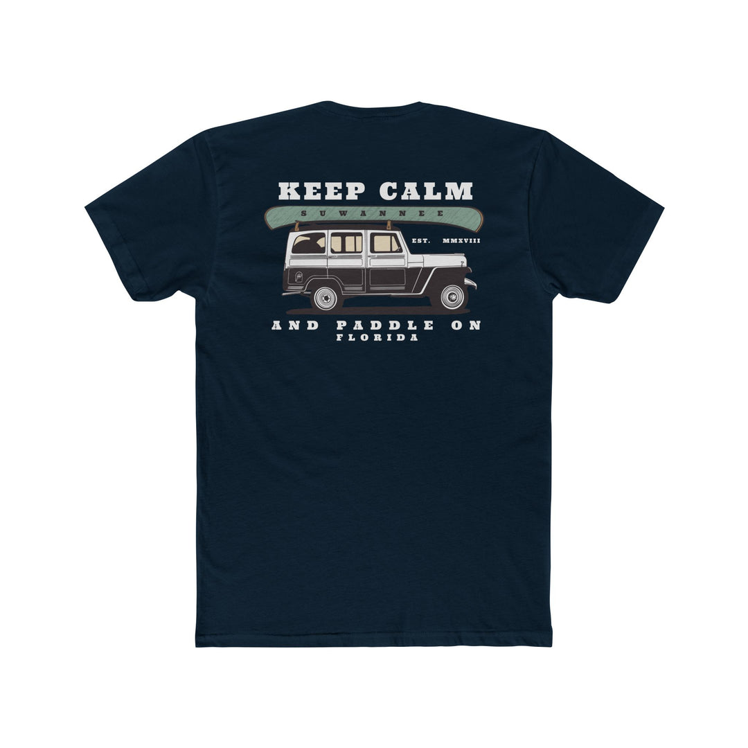 Keep Calm & Paddle On - Mens Unisex Tshirt - SS - Suwannee™