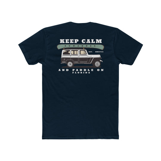 Keep Calm & Paddle On - Mens Unisex Tshirt - SS - Suwannee™