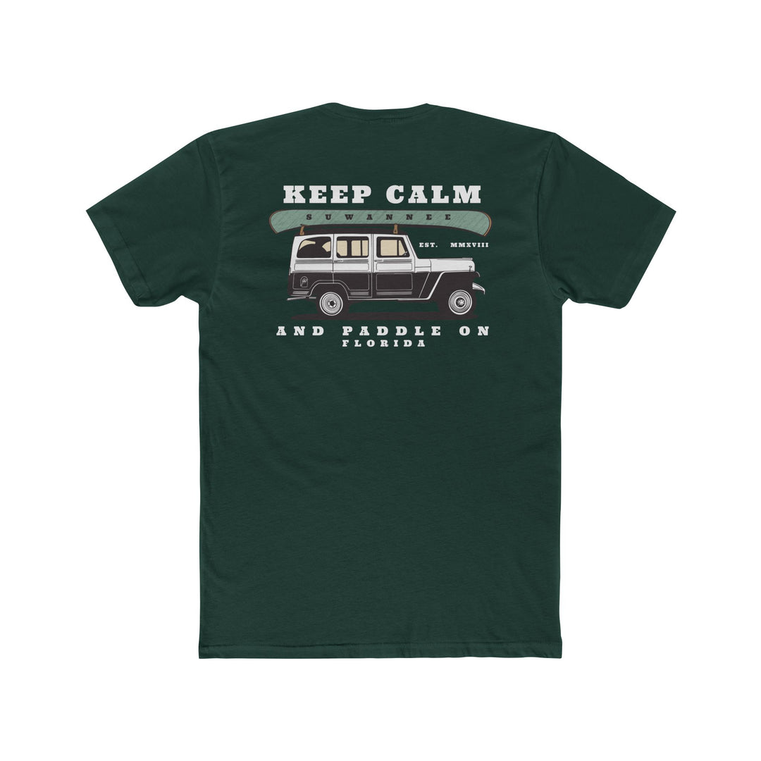 Keep Calm & Paddle On - Mens Unisex Tshirt - SS - Suwannee™