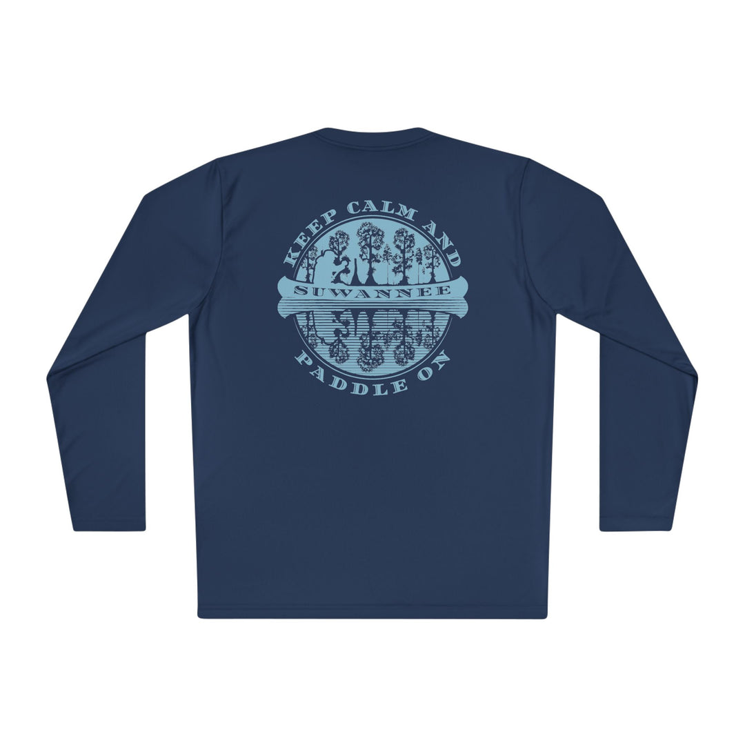 Canoe Adventure :: Mens LS Performance :: Keep Calm Paddle On™