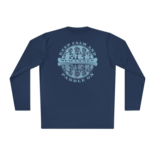 Canoe Adventure :: Mens LS Performance :: Keep Calm Paddle On™