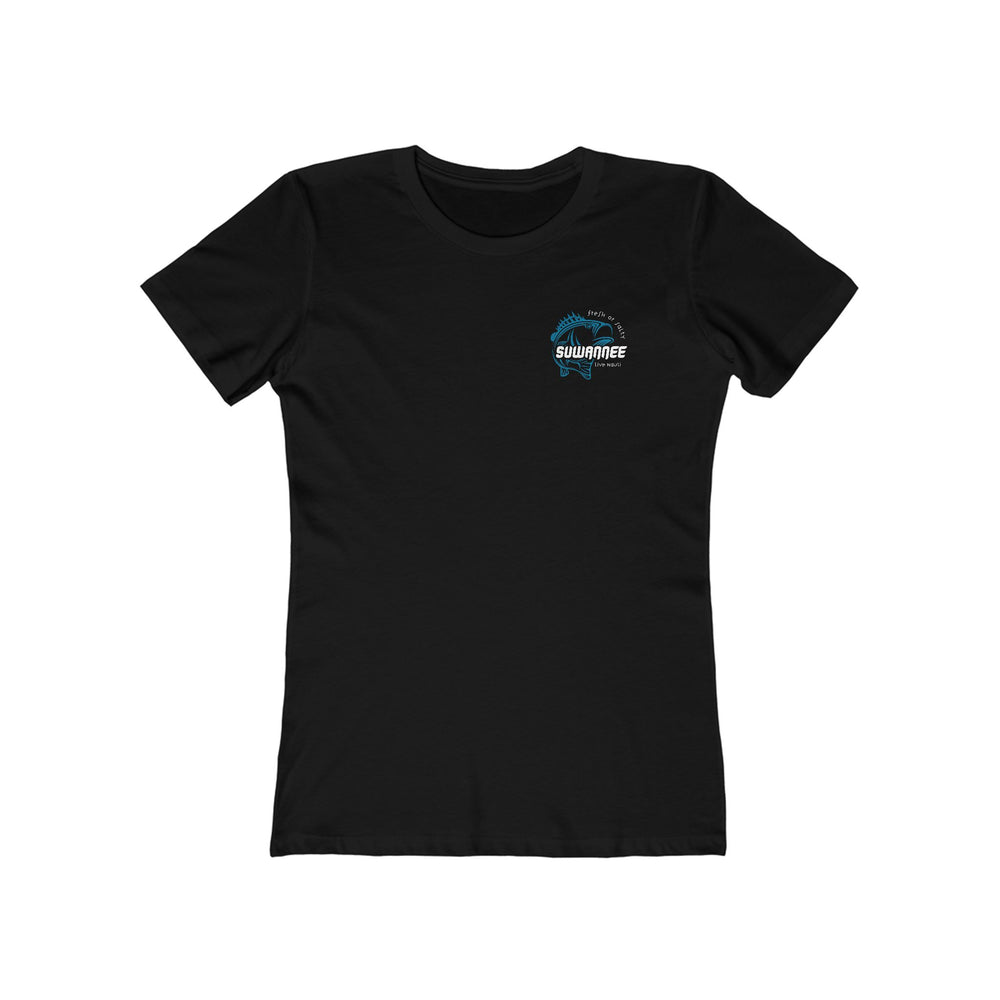 Blue Bass :: Womens SS Tshirt :: Fresh or Salty™