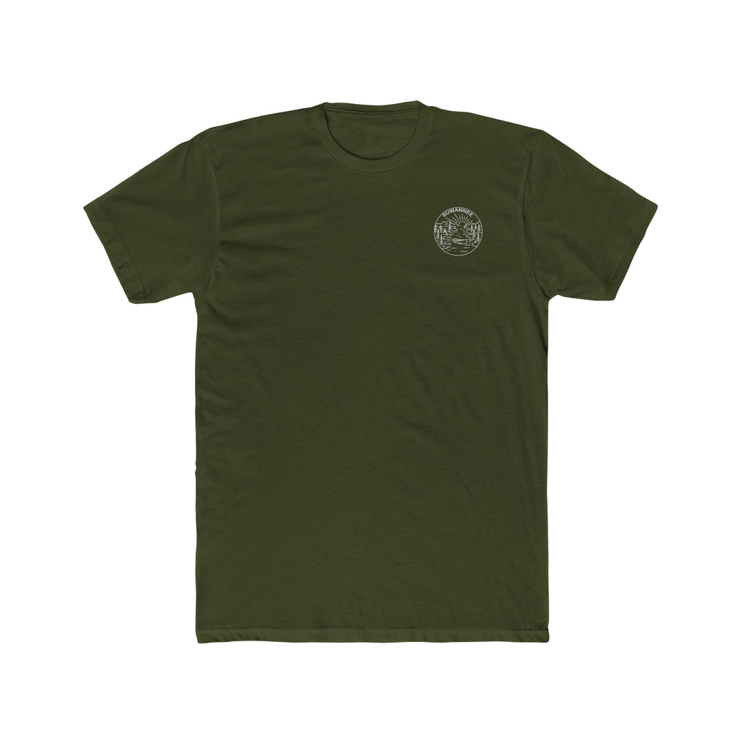 Camping Serenity Scene :: Mens Tshirt - SS :: Suwannee™