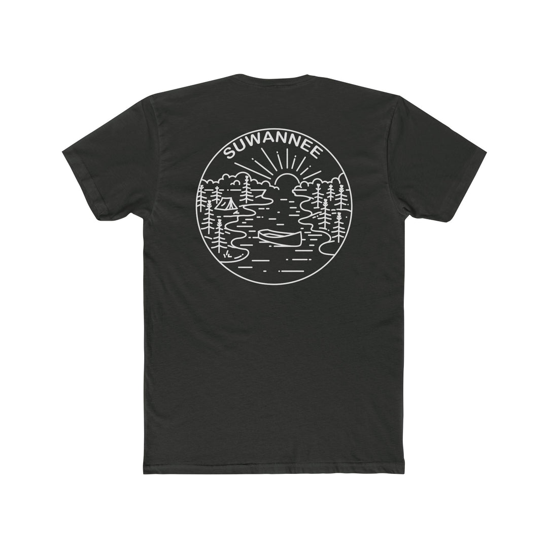 Camping Serenity Scene :: Mens Tshirt - SS :: Suwannee™