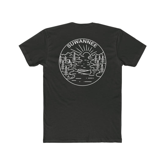 Camping Serenity Scene :: Mens Tshirt - SS :: Suwannee™
