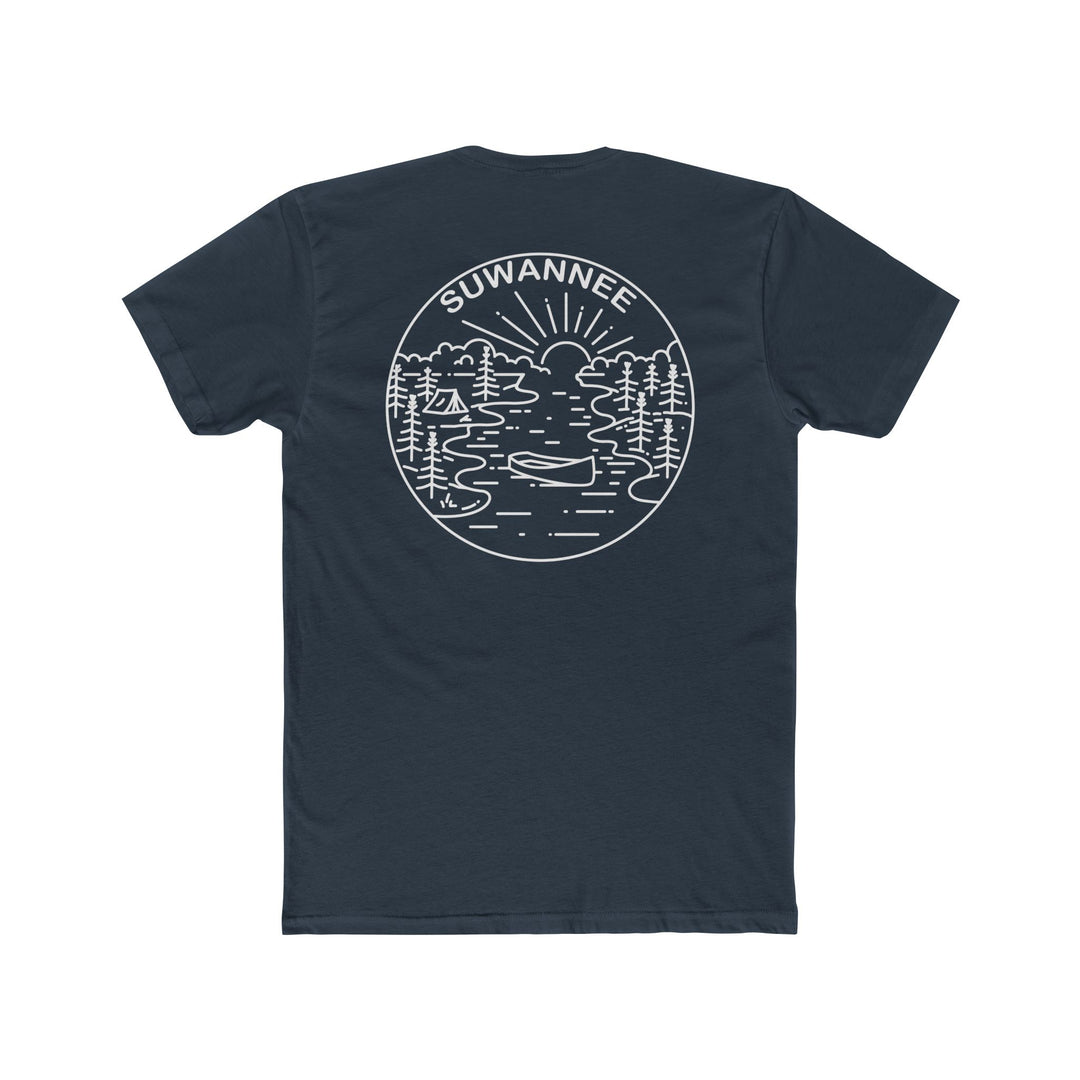 Camping Serenity Scene :: Mens Tshirt - SS :: Suwannee™