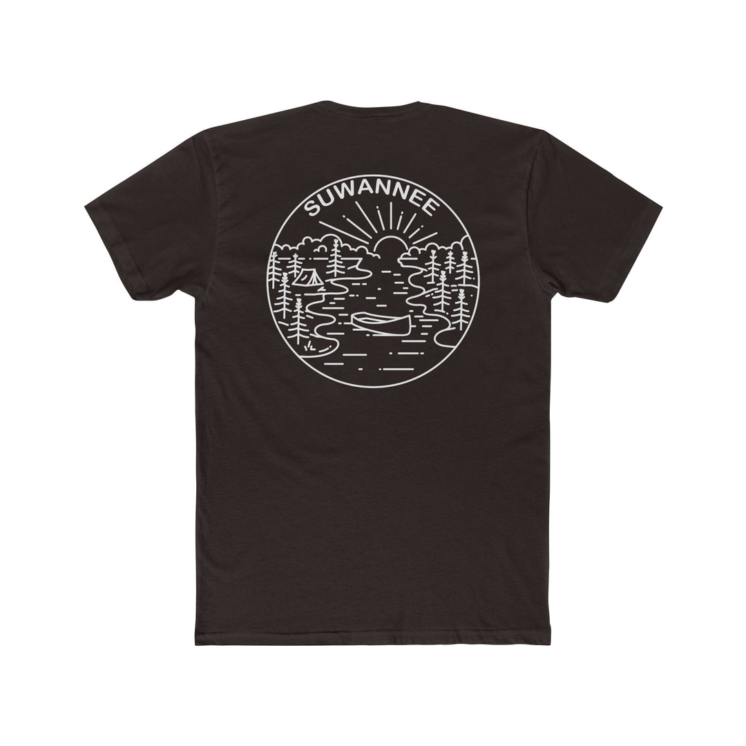 Camping Serenity Scene :: Mens Tshirt - SS :: Suwannee™