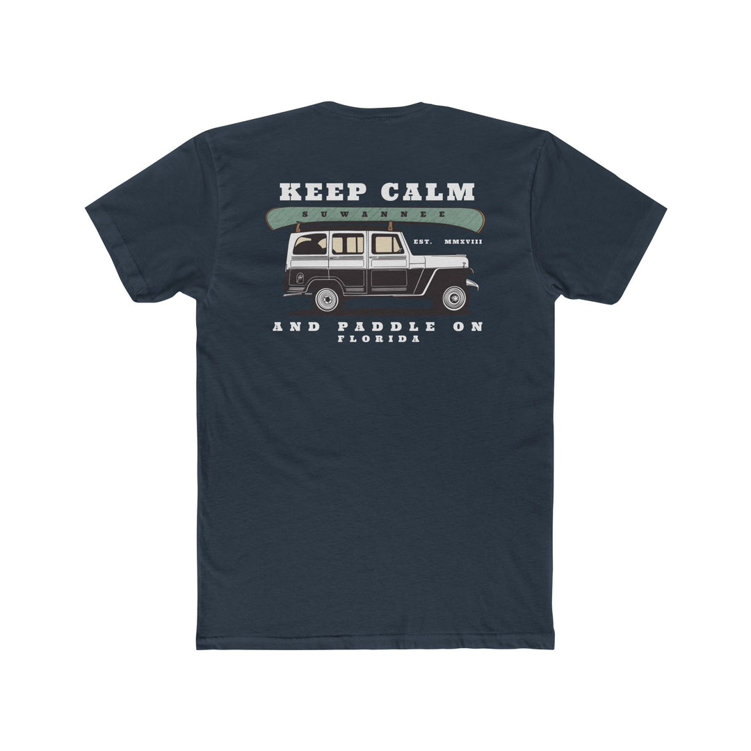 Keep Calm & Paddle On - Mens Unisex Tshirt - SS - Suwannee™