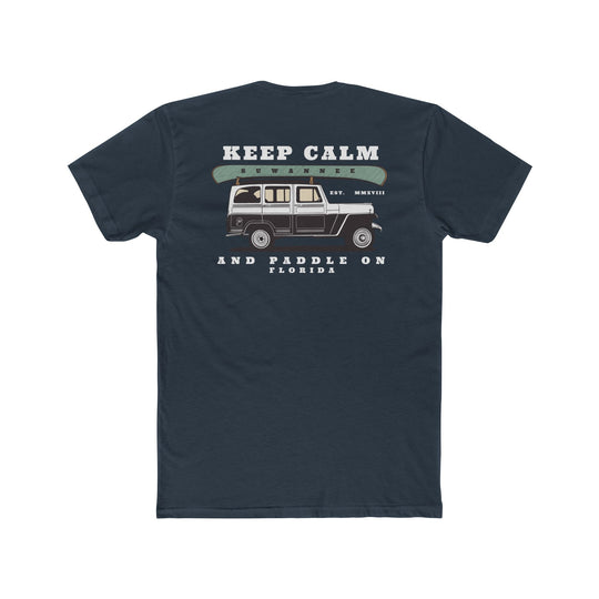 Keep Calm & Paddle On - Mens Unisex Tshirt - SS - Suwannee™