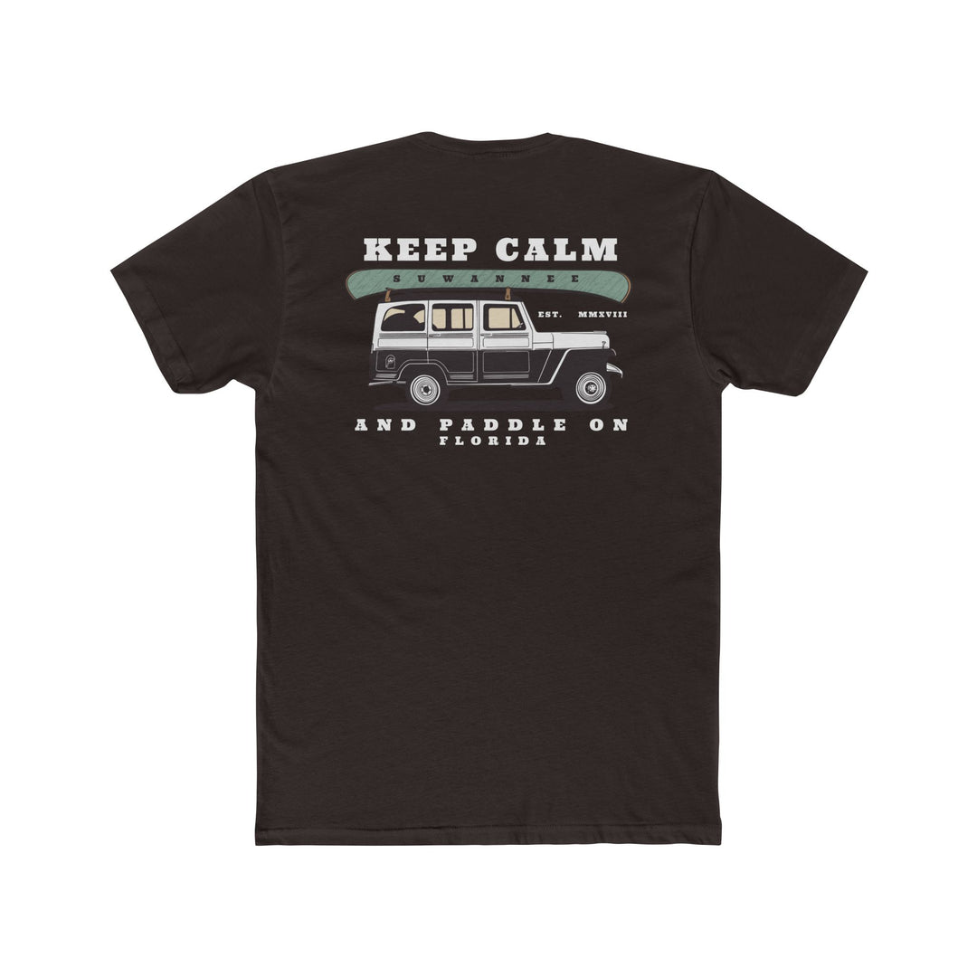 Keep Calm & Paddle On - Mens Unisex Tshirt - SS - Suwannee™