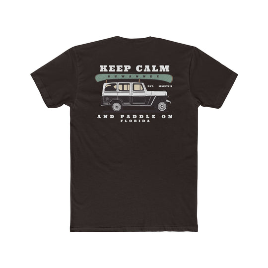 Keep Calm & Paddle On - Mens Unisex Tshirt - SS - Suwannee™