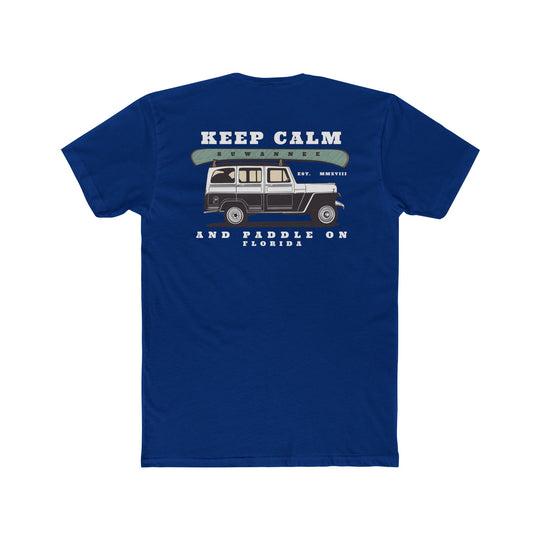 Keep Calm & Paddle On - Mens Unisex Tshirt - SS - Suwannee™
