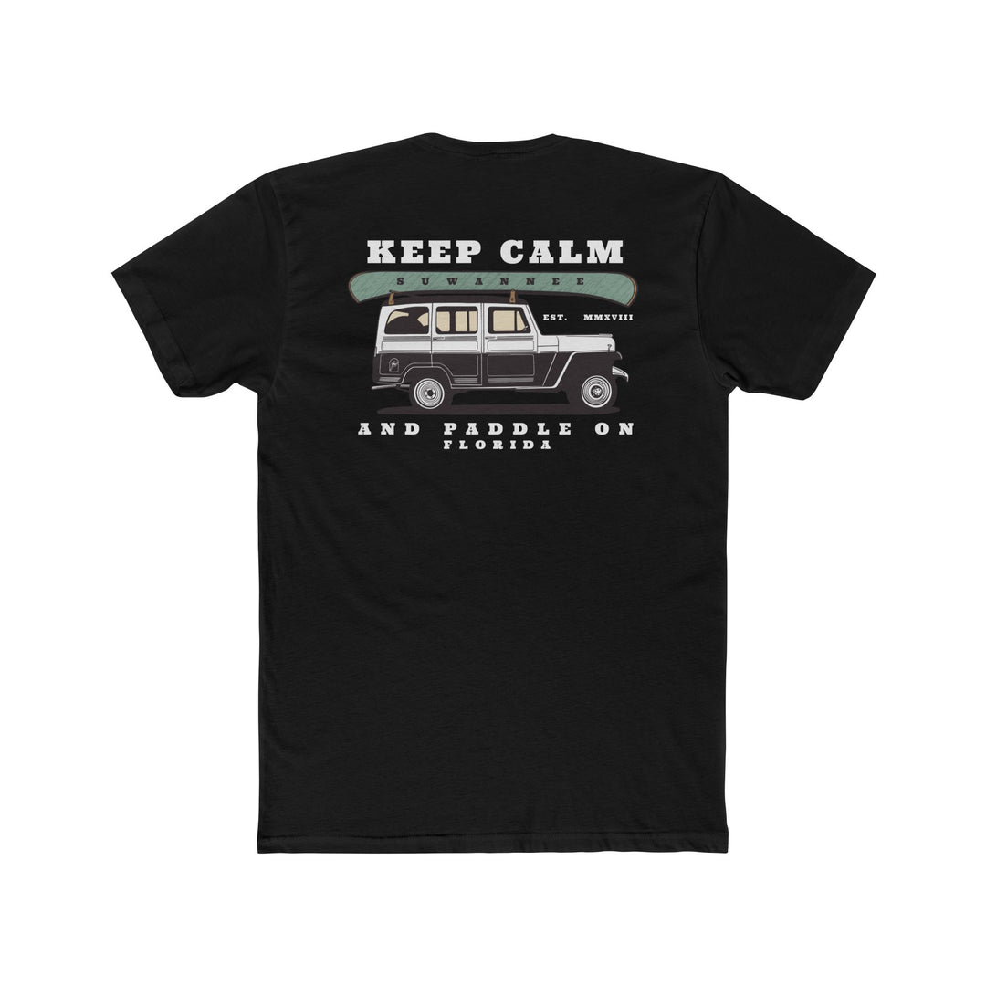 Keep Calm & Paddle On - Mens Unisex Tshirt - SS - Suwannee™