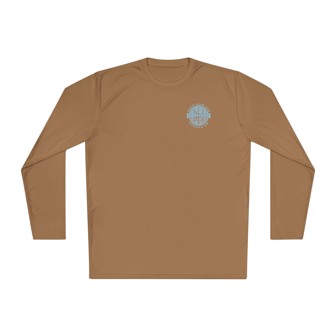 Canoe Adventure :: Mens LS Performance :: Keep Calm Paddle On™