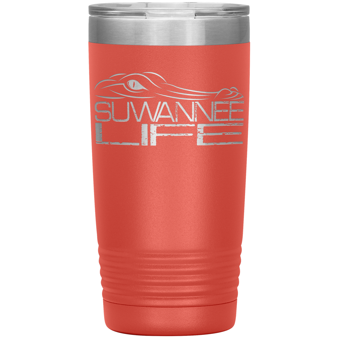 Sneaky_Gator_-_20oz_Tumbler_-_Suwannee_20oz_Tumbler_Coral_Mockup.png