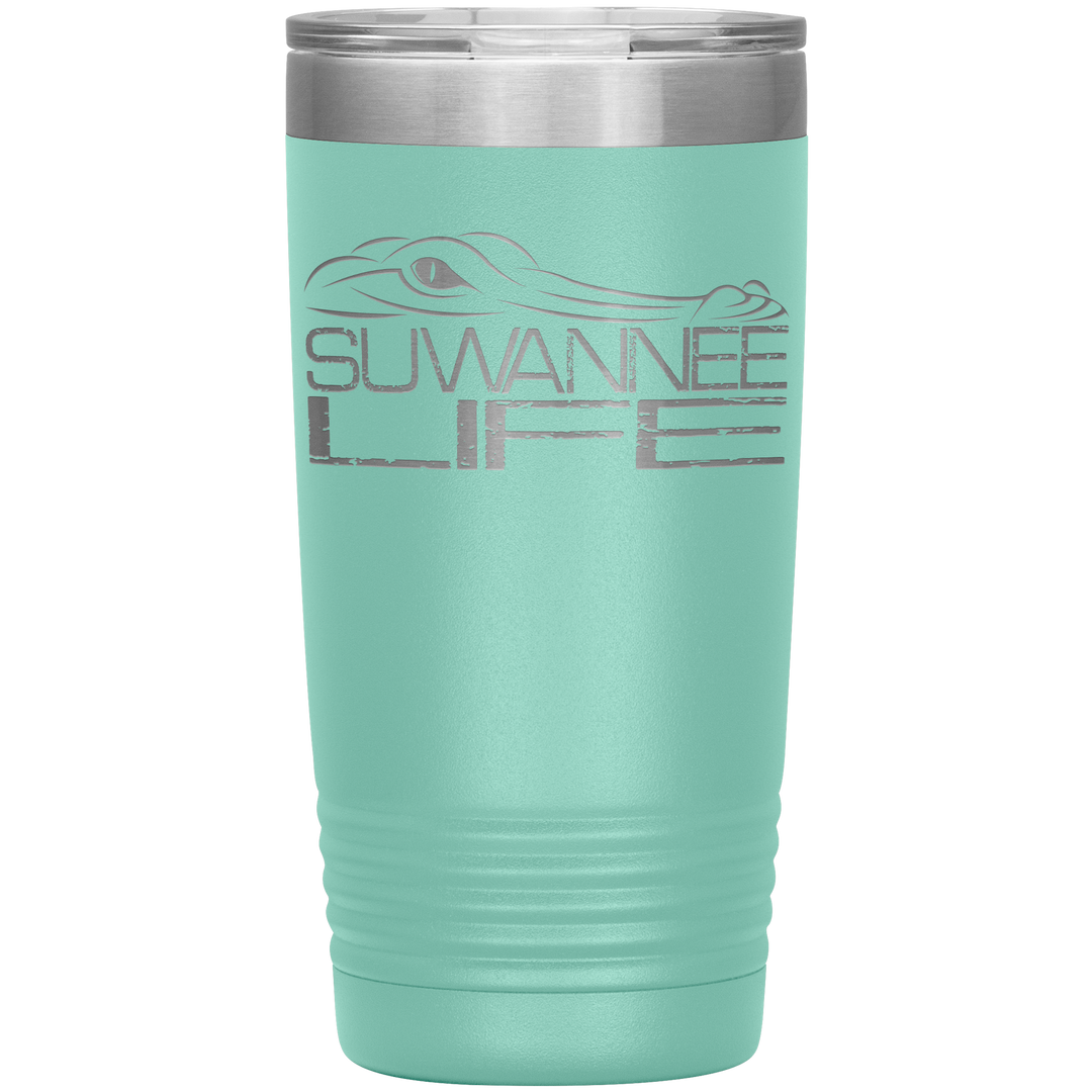 Sneaky_Gator_-_20oz_Tumbler_-_Suwannee_20oz_Tumbler_Teal_Mockup.png