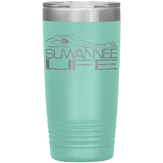 Sneaky_Gator_-_20oz_Tumbler_-_Suwannee_20oz_Tumbler_Teal_Mockup.png