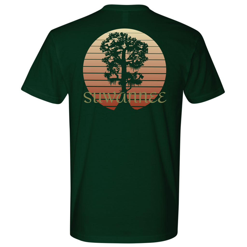 Cypress Sunset - Mens Tshirt - SS/LS - Suwannee™