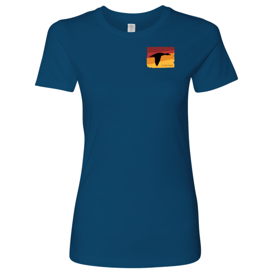 Summer Sunset Duck - Womens Tshirt - SS - Suwannee™