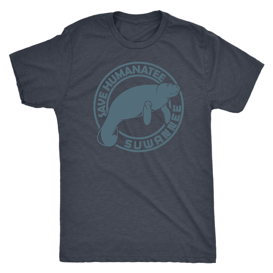 Save Humanatee™ v2 - Mens Tshirt - SS/LS - Suwannee™