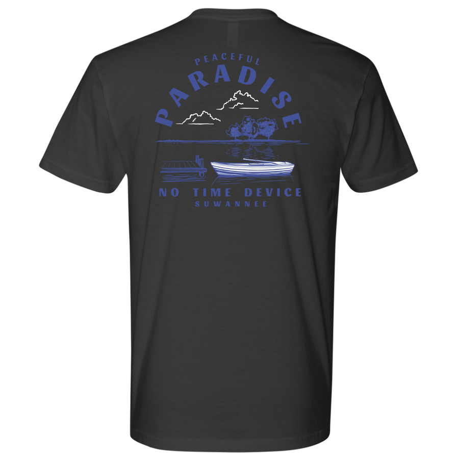 Peaceful Paradise Dock - Mens Unisex Tshirt - SS - Suwannee™