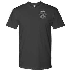 Social Distancing Mens Camping Tshirt