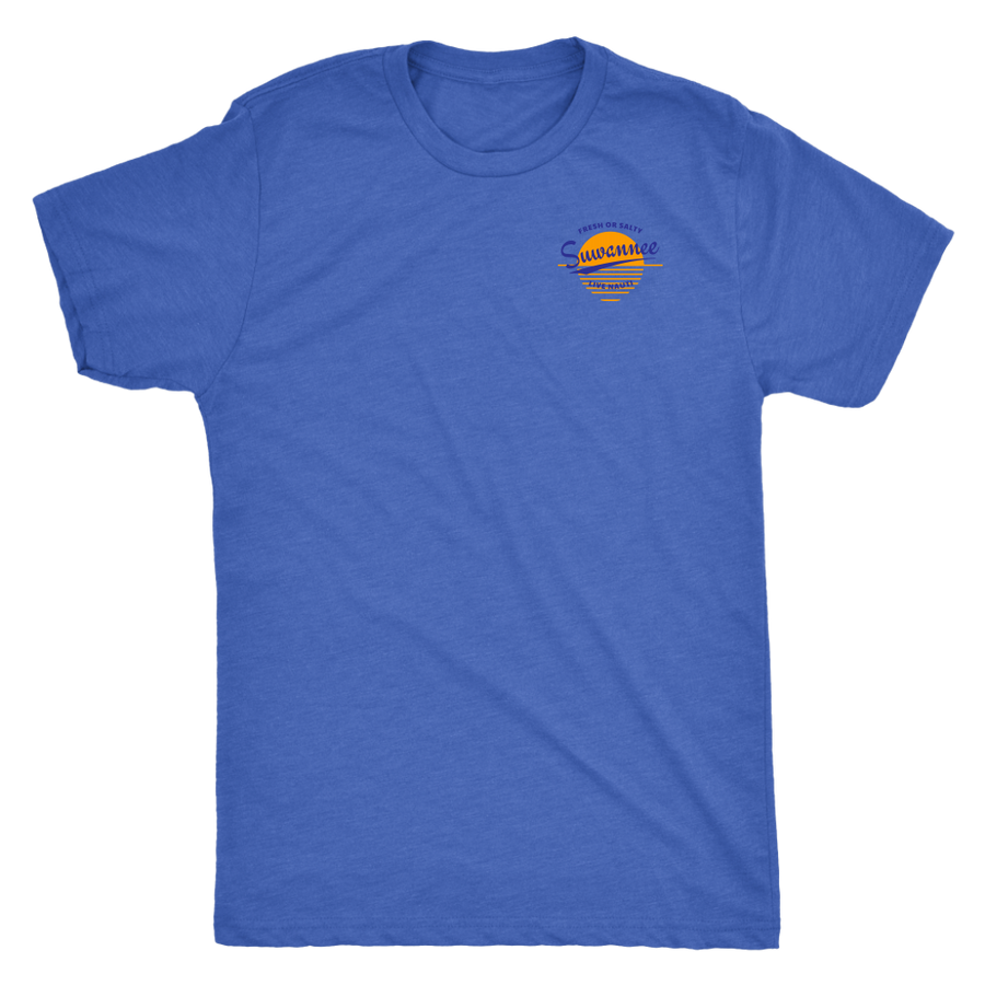 Fresh or Salty Sunset - Mens Tshirt - SS/LS - Suwannee™