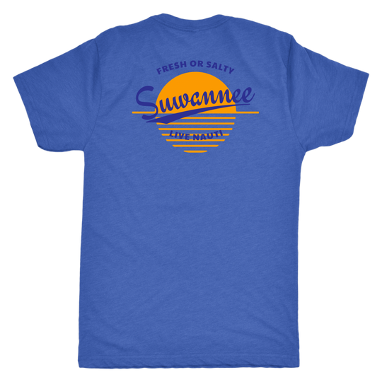 Fresh or Salty Sunset - Mens Tshirt - SS/LS - Suwannee™