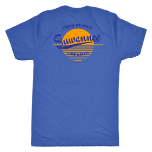 Fresh or Salty Sunset - Mens Tshirt - SS/LS - Suwannee™